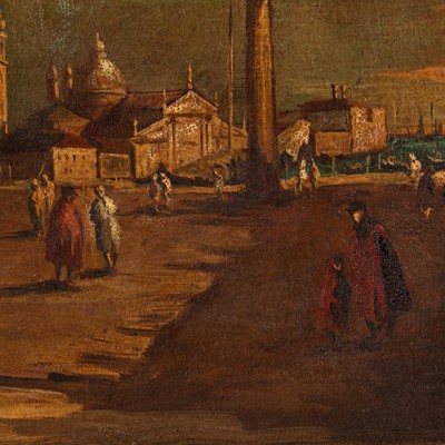 Lot 12 - Follower of Francesco Guardi (Italian, 1712-1793)