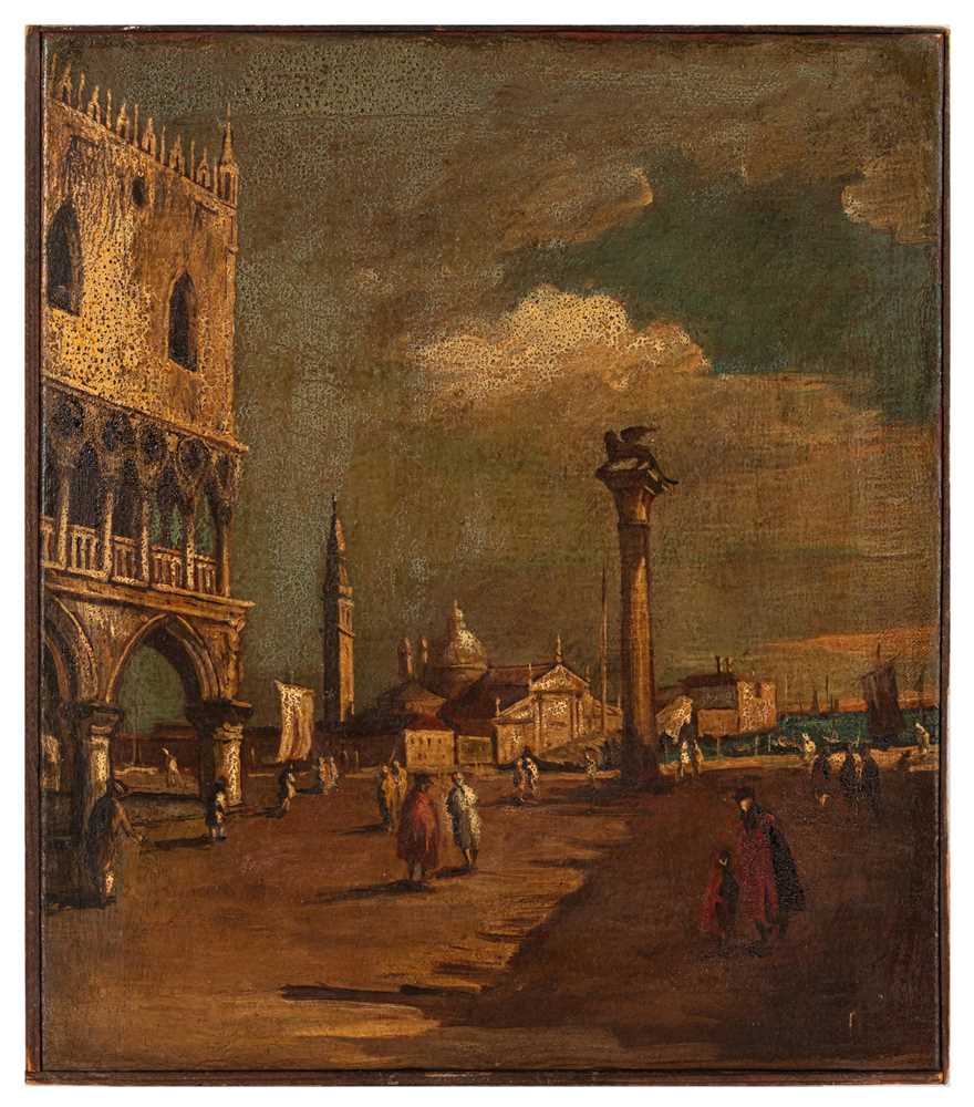 Lot 12 - Follower of Francesco Guardi (Italian, 1712-1793)