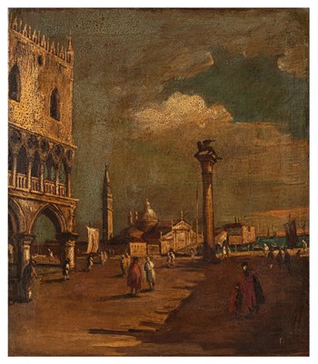 Lot 12 - Follower of Francesco Guardi (Italian, 1712-1793)