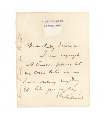 Lot 21 - Millais (John Everett)