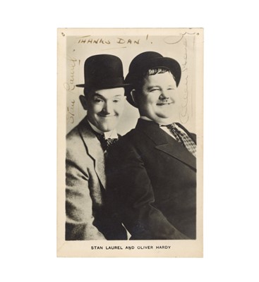 Lot 236 - Laurel (Stan) & Oliver Hardy