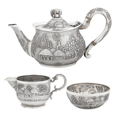 Lot Calcutta, Bhowanipore circa 1900 by Grish Chunder Dutt