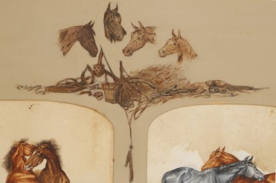 Lot 171 - M.D. Hardy, c.1900. An equestrian composition...