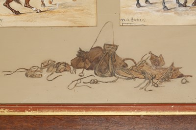 Lot 171 - M.D. Hardy, c.1900. An equestrian composition...