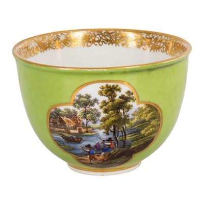 Lot 350 - A Marcolini Period Meissen miniature tea bowl circa 1775