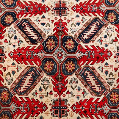 Lot 42 - An unusual Qum carpet, central Persia