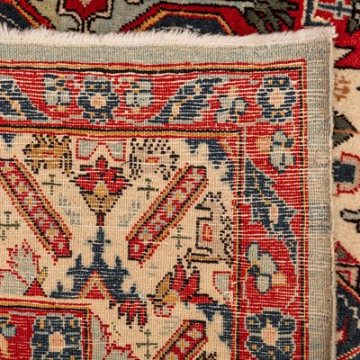 Lot 42 - An unusual Qum carpet, central Persia