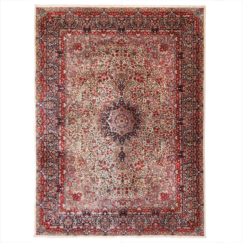 Lot 11 - A fine Kirman carpet, south Persia