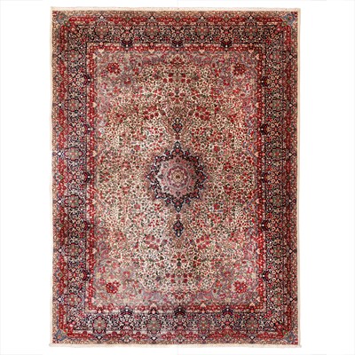 Lot 11 - A fine Kirman carpet, south Persia