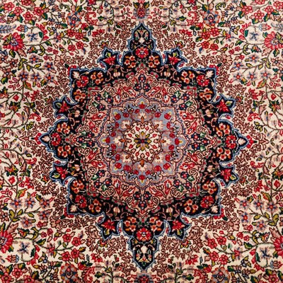 Lot 11 - A fine Kirman carpet, south Persia