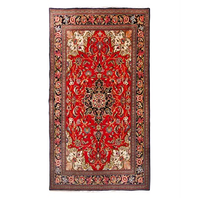 Lot 7 - A fine Qum rug, central Persia