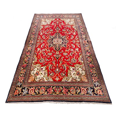 Lot 7 - A fine Qum rug, central Persia