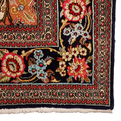Lot 7 - A fine Qum rug, central Persia