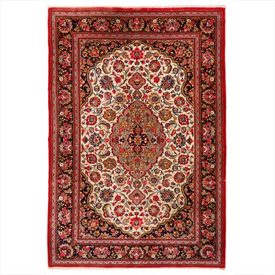 Lot 47 - A very fine Qum rug, central Persia
