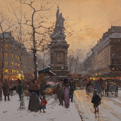 Lot 184 - Eugène Galien-Laloue (French, 1854-1941)
