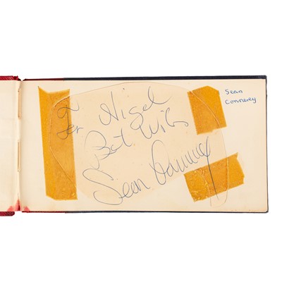 Lot 44 - Autograph Album.- Incl. Sean Connery
