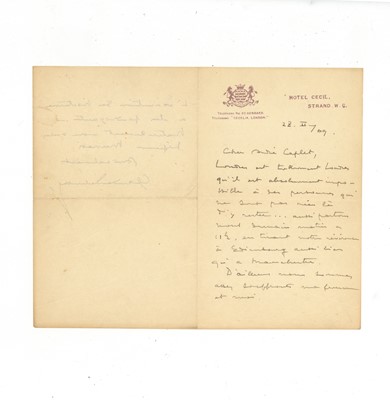 Lot 338 - Debussy (Claude)