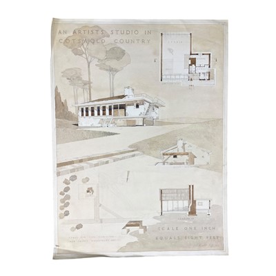 Lot 318 - Architectural portfolio: John E. Knight