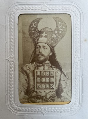 Lot 153 - Album of Oberammergau Passion Play CDVs by Jacob Steigenberger (1828-1896)