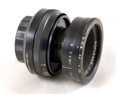 Lot 133 - An Uncommon 35mm f3.5 Noflexar Variable Macro Lens, M42 Fit.