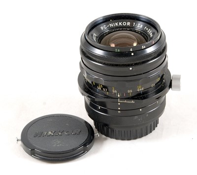 Lot 222 - Early 35mm f2.8 PC-Nikkor Perspective Control Lens.