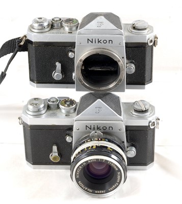 Lot 153 - Nikon F SLR & 50mm Lens.