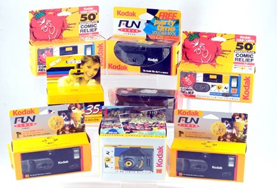 Lot 124 - Kodak Disposable 35mm Film Cameras. NOS.