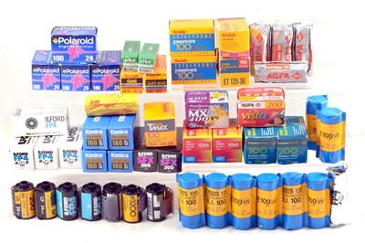 Lot 232 - Around 50 Rolls of Outdated 35mm & 120 Roll Film.