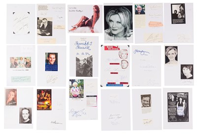 Lot 107 - Autograph Collection.- Miscellaneous