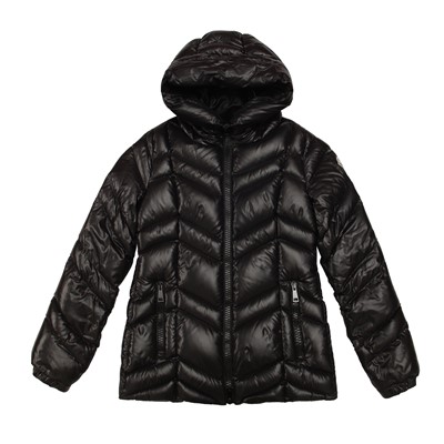 Lot 438 - Moncler Black Fuligule Down Padded Jacket - Size 3