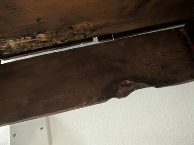 Lot 36 - A George II walnut chest on stand