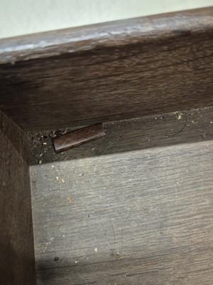 Lot 27 - An early 18th Century George I period walnut feather banded bureau bookcase