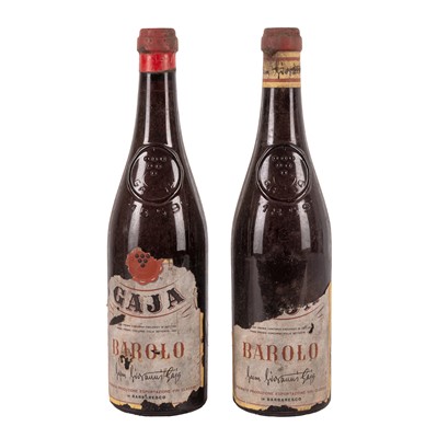 Lot 201 - Gaja Barolo 1958 - 2 bottles