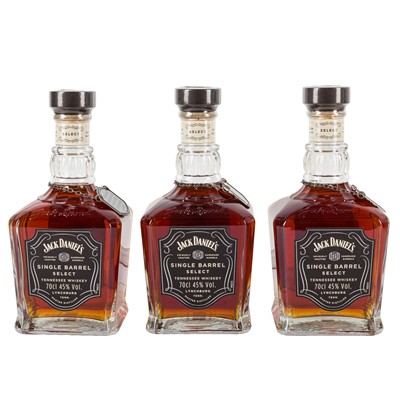 Lot 399 - Jack Daniel's - Single Barrel Select (Personal Collection) - 3 bottles