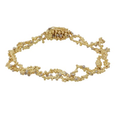 Lot 254 - Charles De Temple | A 'Caviar' necklace, bracelet, and earring suite