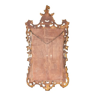 Lot 62 - A George II style giltwood wall mirror
