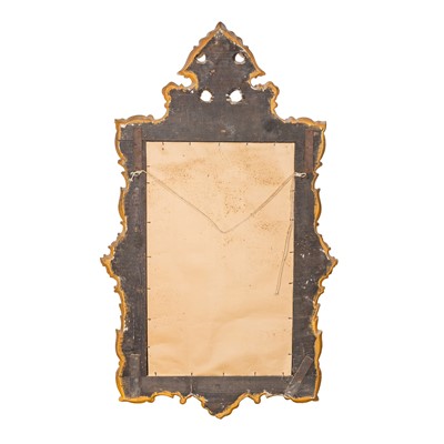 Lot 61 - A George II style giltwood wall mirror