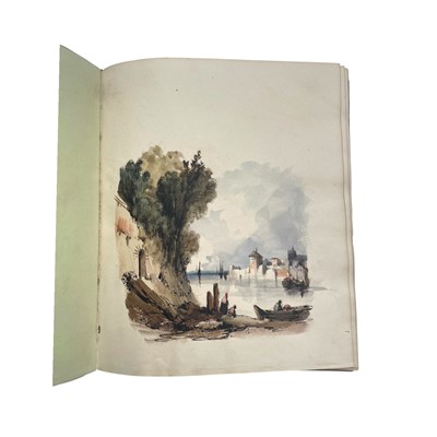Lot 232 - Tomkins (Charles F.) Watercolour album