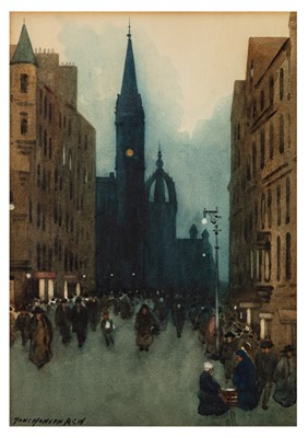 Lot 213 - Hans Jacob Hansen R.S.W. (Scottish, 1853-1947)