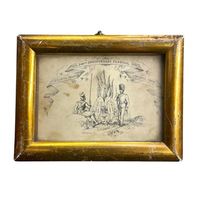 Lot 48 - Ephemera, including: ‘A dinner given by subscription July 12, 1814’