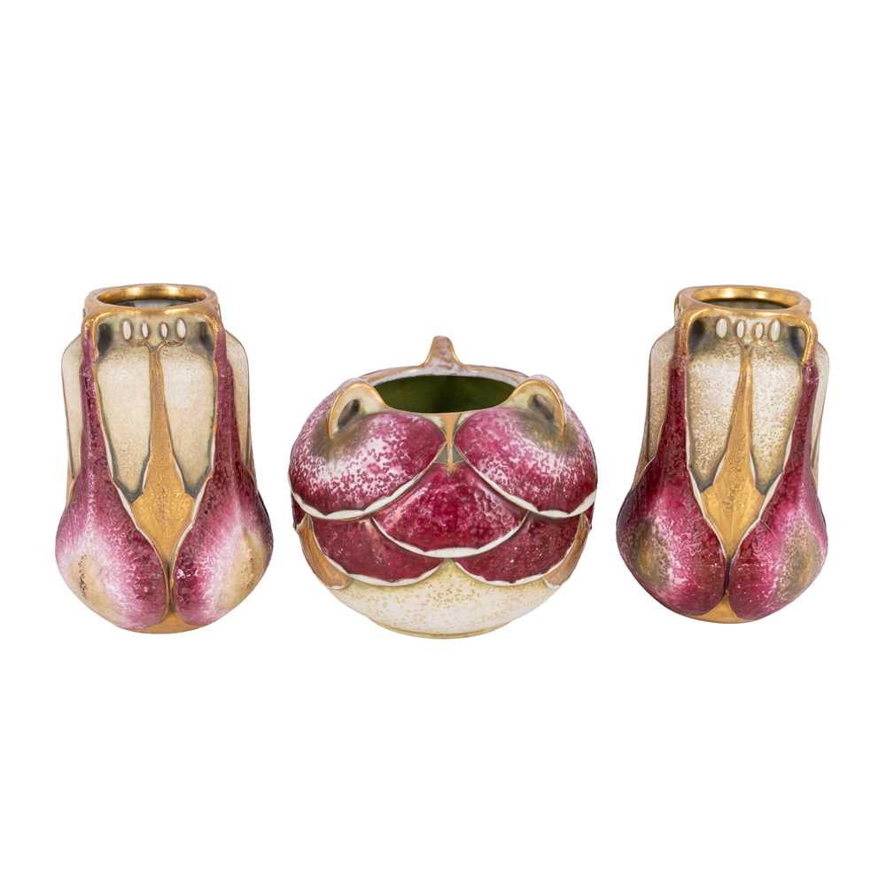 Lot 62 - Paul Dachsel (Czechoslovakian b.1880) for Ernst Wahliss