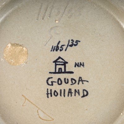 Lot 94 - Plateelbakkerij Zuid-Holland (PZH), Gouda
