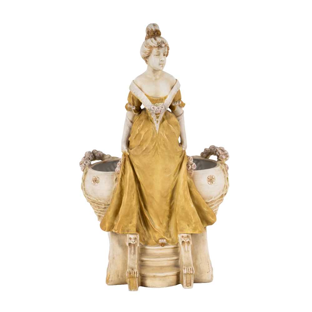 Lot 72 - Alexandra Porcelain, Royal Vienna (probably after a design by Ernst Wahliss)
