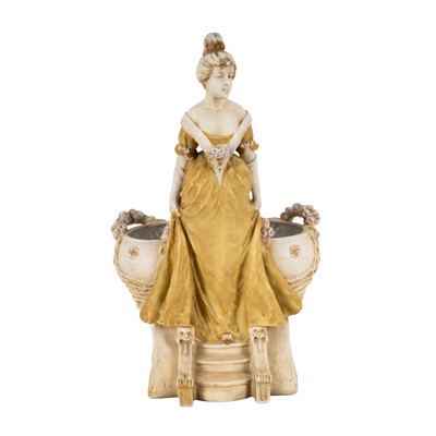 Lot 72 - Alexandra Porcelain, Royal Vienna (probably after a design by Ernst Wahliss)