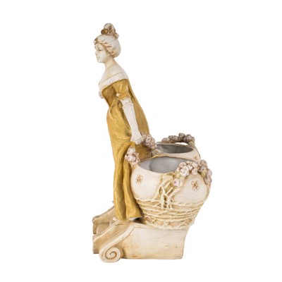 Lot 72 - Alexandra Porcelain, Royal Vienna (probably after a design by Ernst Wahliss)