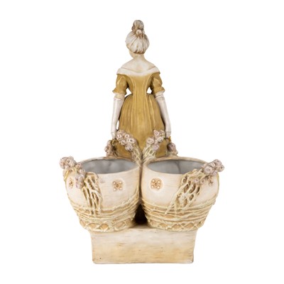 Lot 72 - Alexandra Porcelain, Royal Vienna (probably after a design by Ernst Wahliss)