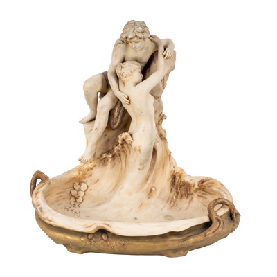 Lot 73 - Alois Hampel (Bohemian 1853-1924) for Royal Dux