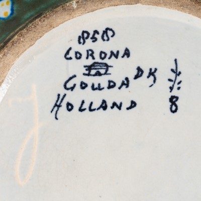 Lot 93 - Plateelbakkerij Zuid-Holland (PZH), Gouda