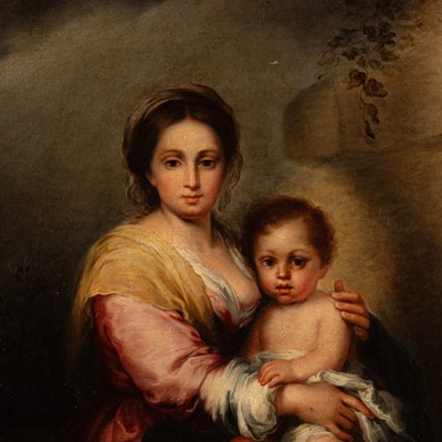 Lot 49 - After Bartolomé Esteban Murillo (Spanish, mid-late 19th Century)