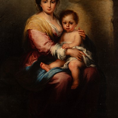 Lot 49 - After Bartolomé Esteban Murillo (Spanish, mid-late 19th Century)